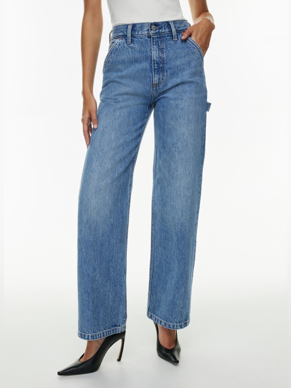Aritzia Denim Forum The Farrah Carpenter | Smls Like Bleu Spirit